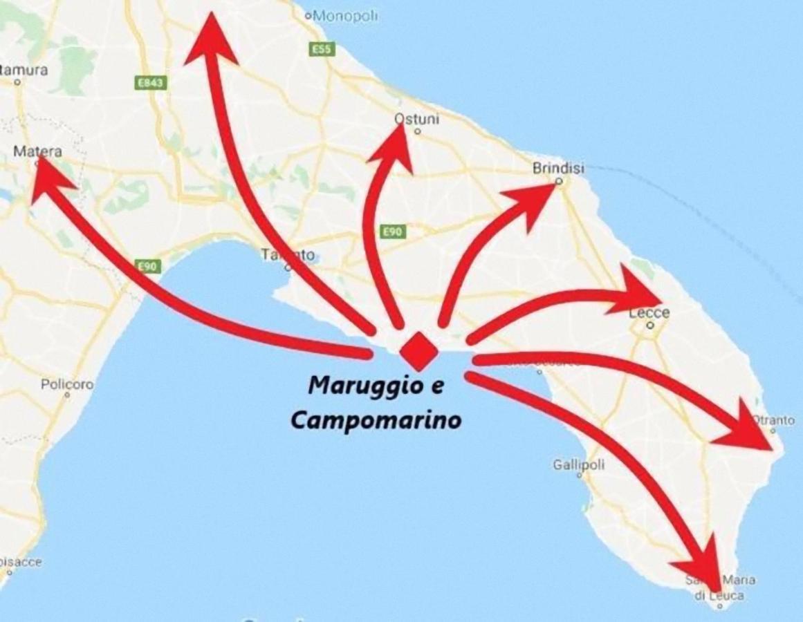 Casa Vacanze Santiago E Ian مارودجو المظهر الخارجي الصورة